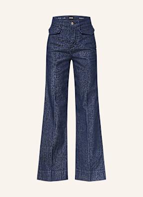 Boss Wide Leg Jeans Rosalya blau
