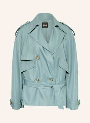 Boss Trench-Jacke Jacusa blau