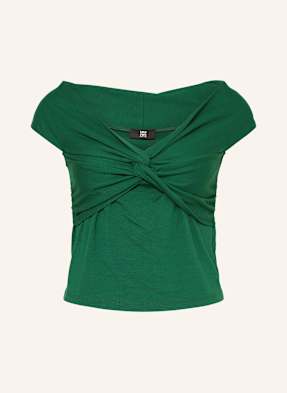 Riani Off-Shoulder Top zelená