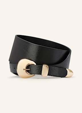 Marc Cain Kožený Opasek 900 black
