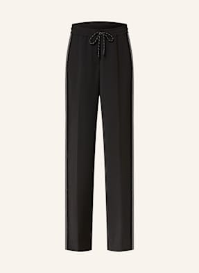 Marc Cain Marlenehose Welkom Aus Sweat schwarz