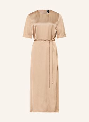 Marc Cain Saténové Šaty 619 warm taupe new