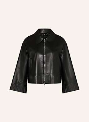Marc Cain Lederjacke schwarz
