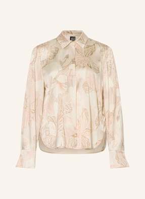 Marc Cain Hedvábná Halenka S Ozdobnými Kamínky 217 peach beige