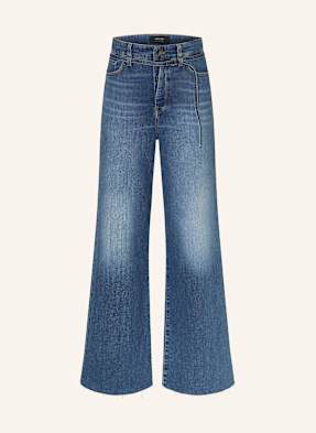 Marc Cain Wide Leg Džíny Waukee 353 blue denim
