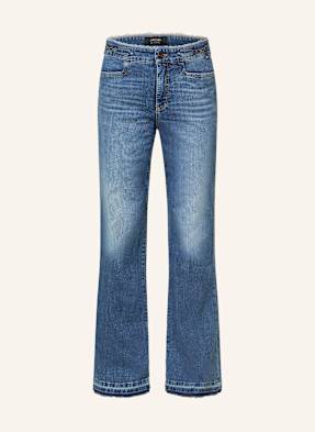 Marc Cain Džíny S Širokými Nohavicemi Faid 353 blue denim