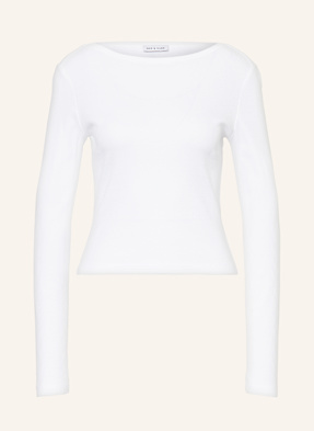Mrs & Hugs Longsleeve weiss
