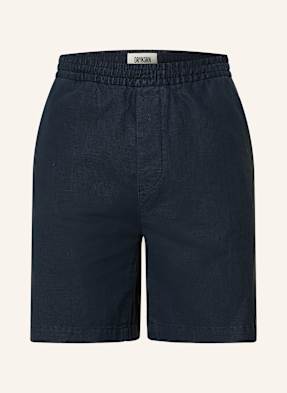 Drykorn Shorts Sayo Mit Leinen blau