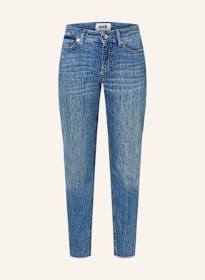 Cambio Džíny Piper 5182 glam used fringed hem