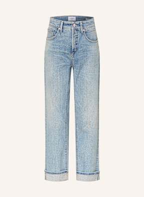 Cambio Straight Jeans Gaia blau