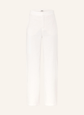 Drykorn Marlenehose Fae Mit Leinen weiss