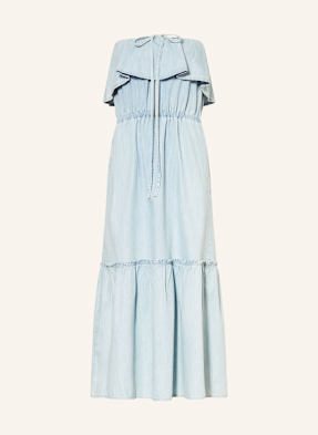 Drykorn Off-Shoulder-Lumira In Jeansoptik blau