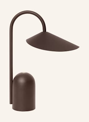 Ferm Living Stolní Lampa Arum tmavě hnědá