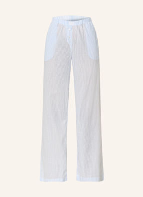 Mey Pyžamové Kalhoty Série Cotton Stripes tmavě modrá / bílá