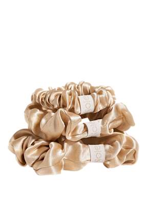 Noles Sada Gumiček Scrunchie pískově hnědá