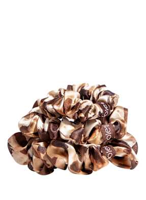 Noles Sada Gumiček Scrunchie hnědá