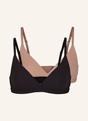 Skims Bustier Podprsenky Fits Everbody, 2 Kusy V Balení sienna and onyx