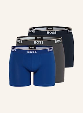 Boss 3er-Pack Boxershorts Power blau