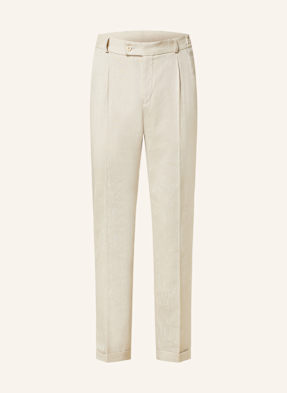 Paul Anzughose Extra Slim Fit Mit Leinen beige