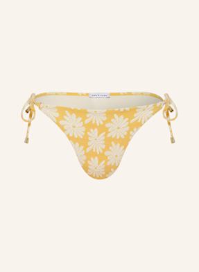 Mrs & Hugs Triangel-Bikini-Hose gelb
