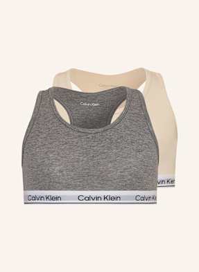 Calvin Klein 2er-Pack Bustiers Icon Cotton Stretch rosa