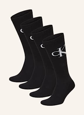 Calvin Klein 4er-Pack Socken schwarz