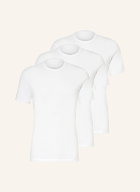 Calvin Klein 3er-Pack T-Shirts Cotton Stretch Blend weiss