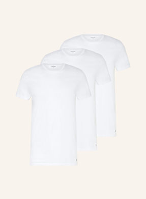 Calvin Klein 3er-Pack T-Shirts 100% Cotton weiss