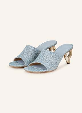 Jw Anderson Mules tmavě modrá