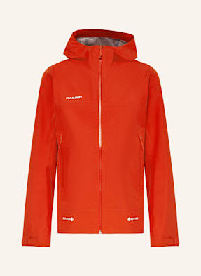 Mammut Hardshell Bunda Crater Light Hs Hooded červená