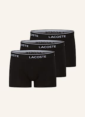 Lacoste 3er-Pack Boxershorts schwarz
