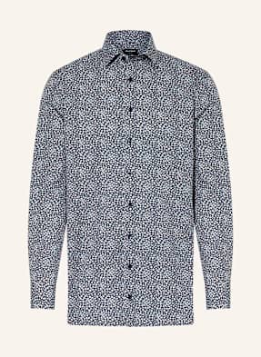 Olymp Košile Luxor Modern Fit tmavě modrá / růžová / černošedá