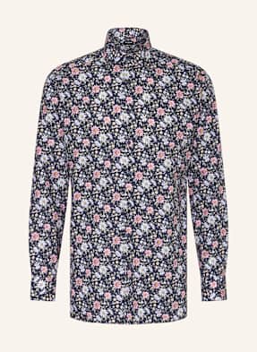 Olymp Košile Luxor Modern Fit tmavě modrá / růžová / tmavě modrá