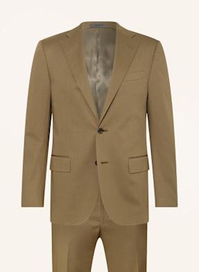 Corneliani Oblek Slim Fit olivová