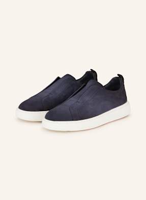 Santoni Slip-On Sneakersy Victory tmavě modrá
