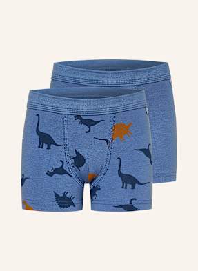 Sanetta 2er-Pack Boxershorts blau