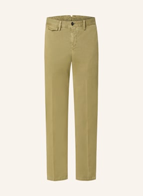 Pt Torino Chino Kalhoty Extra Slim Fit olivová