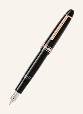 Montblanc Plnicí Pero Meisterstück Le Grand černá / barva růžového zlata