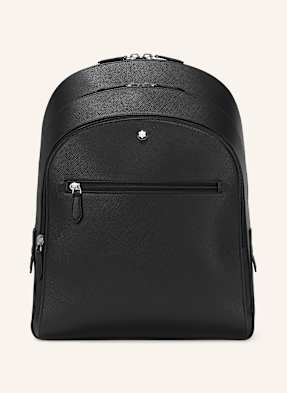 Montblanc Batoh Z Kůže Saffiano Sartorial Medium S Přihrádkou Na Notebook černá