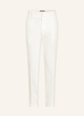 Zegna Chino Kalhoty Regular Fit bílá