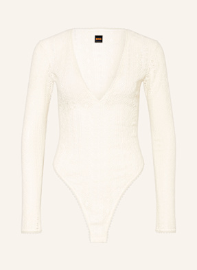Boss Spitzenbody Ikylia weiss