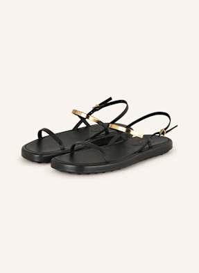 Tod's Sandalen Gomma schwarz