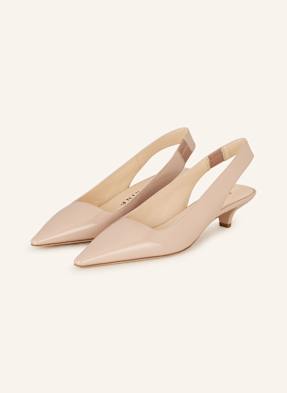 Prosperine Slingpumps S Otevřenou Patou nude