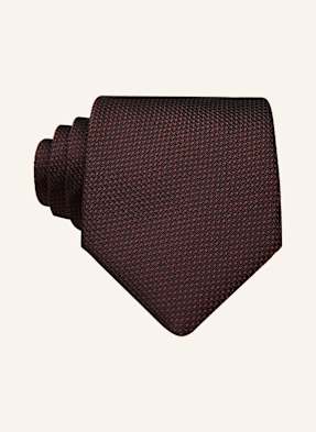 Reiss Kravata Ceremony Z Hedvábí 64 burgundy
