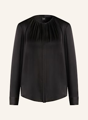 Boss Seidenbluse Banorah schwarz