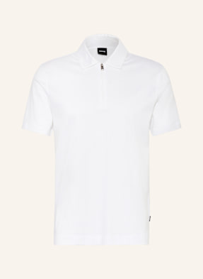 Boss Jersey-Poloshirt Paras weiss