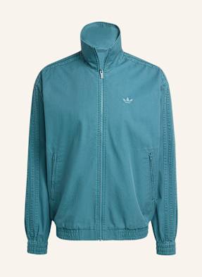 Adidas Originals Tréninková Bunda Firebird petrolejová