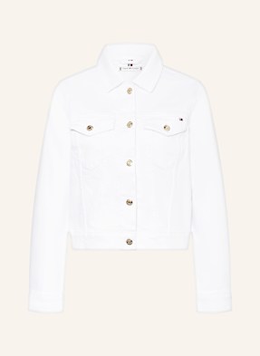 Tommy Hilfiger Džínová Bunda bílá