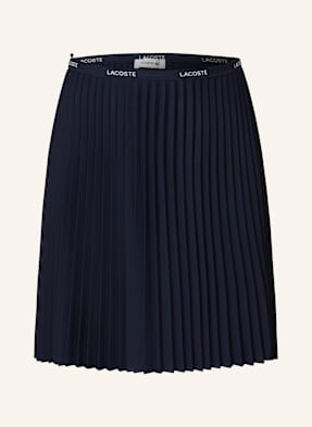 Lacoste Plisseerock blau