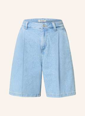 Carhartt Wip Džínové Šortky W' Alta 0112 blue stone bleached